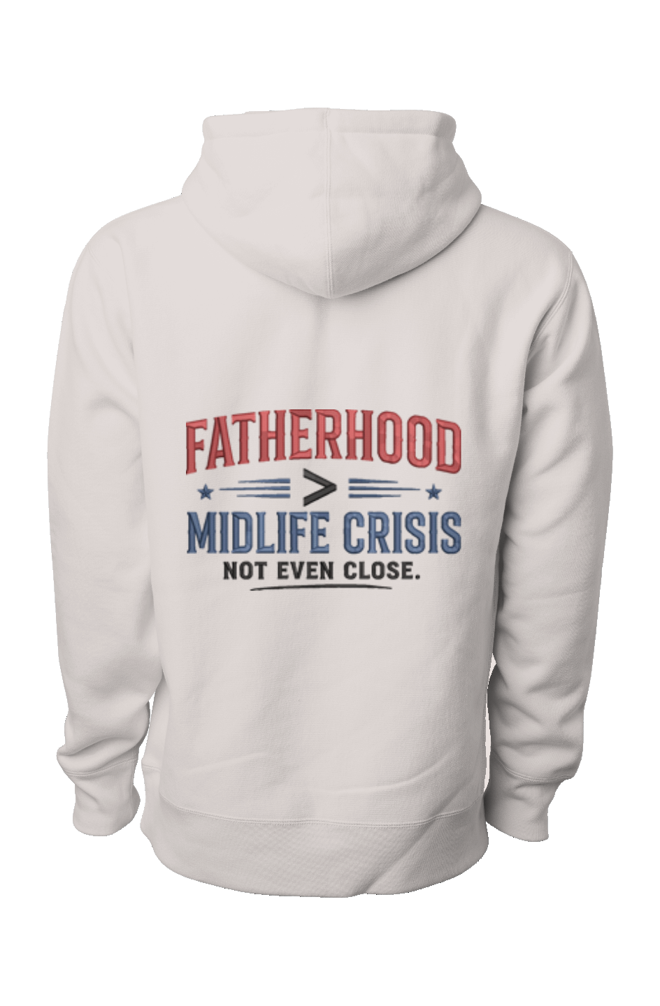 Fatherhood Premium Heavyweight Cross Grain Hoodie