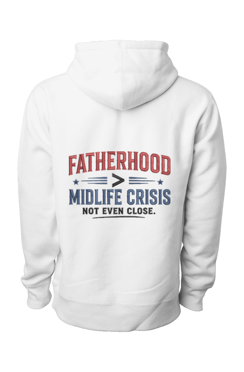 Fatherhood Premium Heavyweight Cross Grain Hoodie